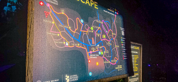 San Diego Botanic Garden - Lightscape 2025